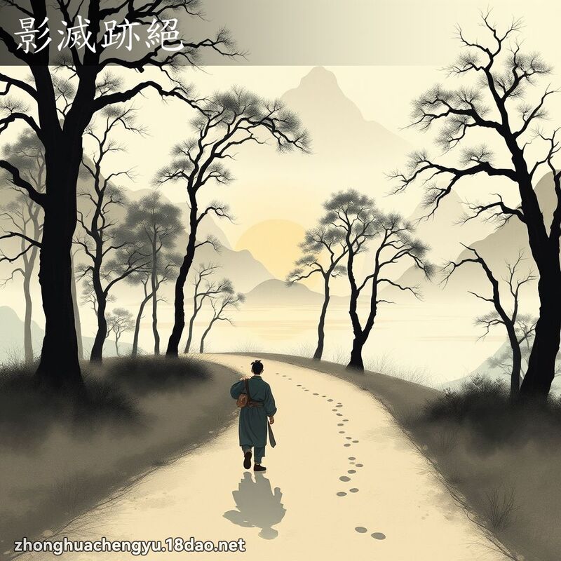 影滅跡絕 配图