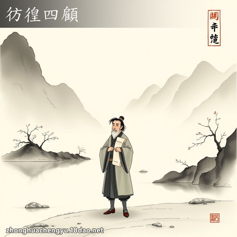 彷徨四顧 配图