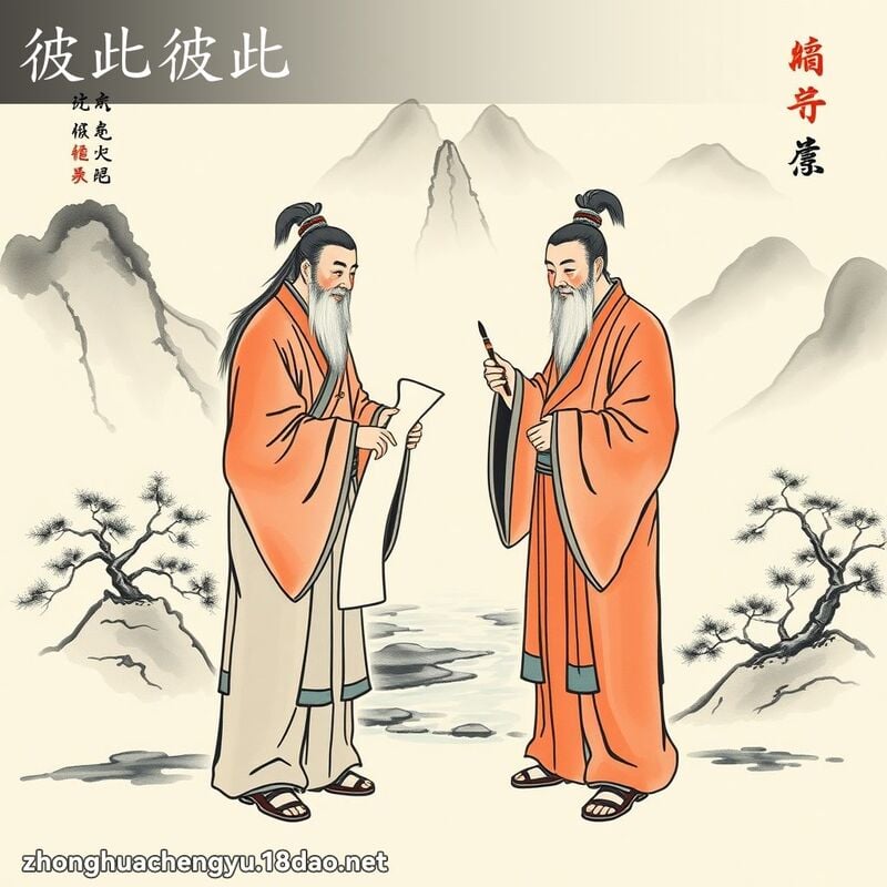 彼此彼此 配图