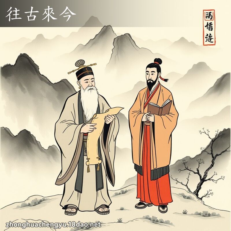 往古來今 配图