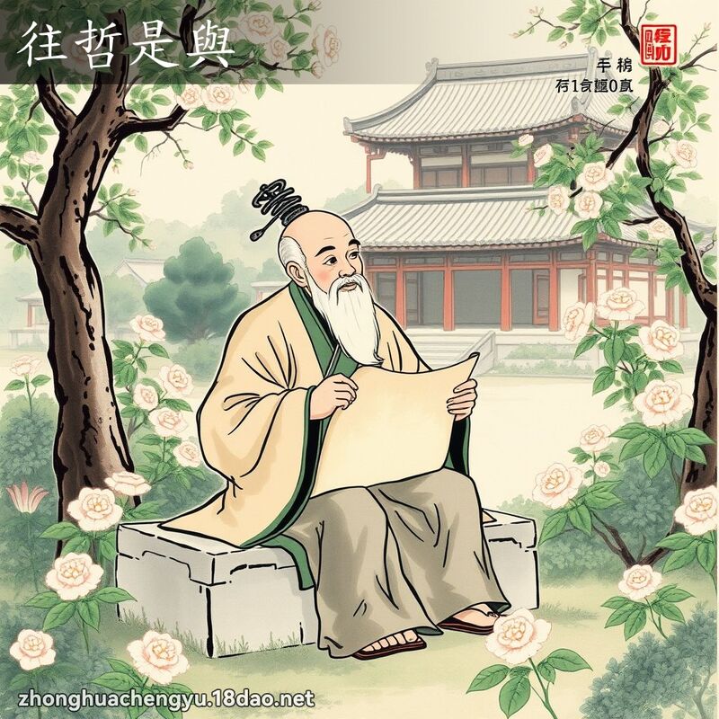 往哲是與 配图