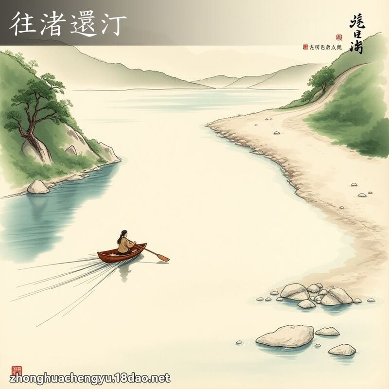 往渚還汀 配图