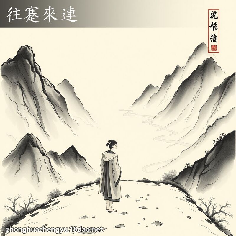 往蹇來連 配图