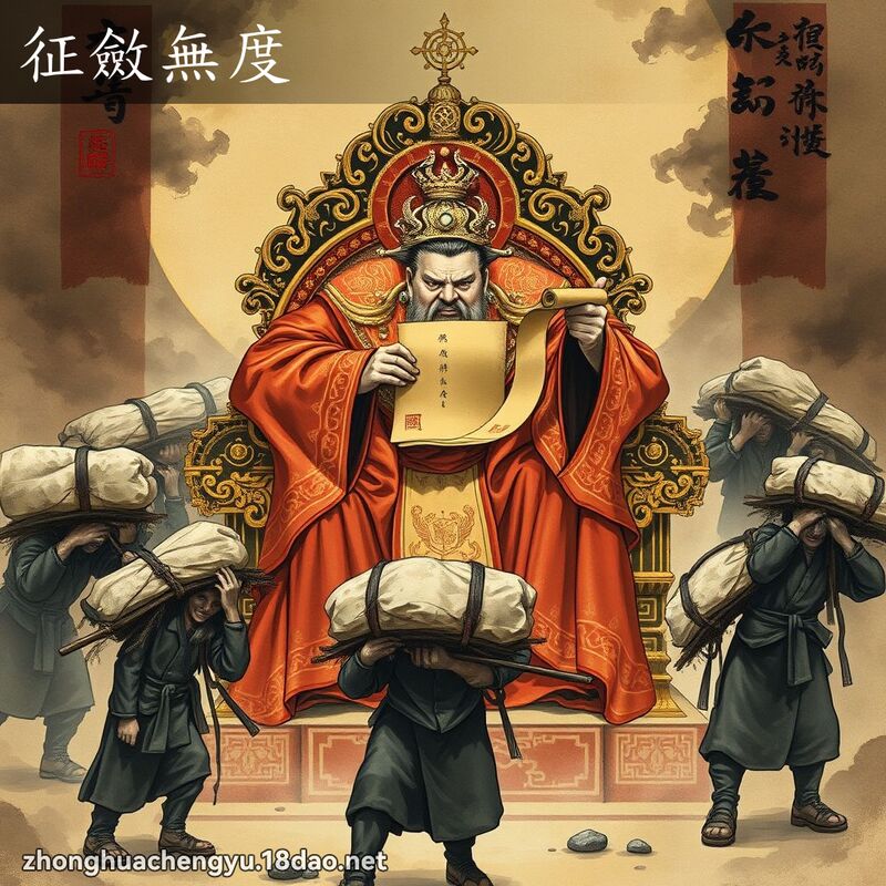 征斂無度 配图