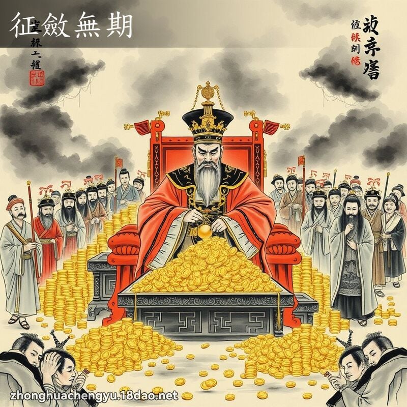 征斂無期 配图