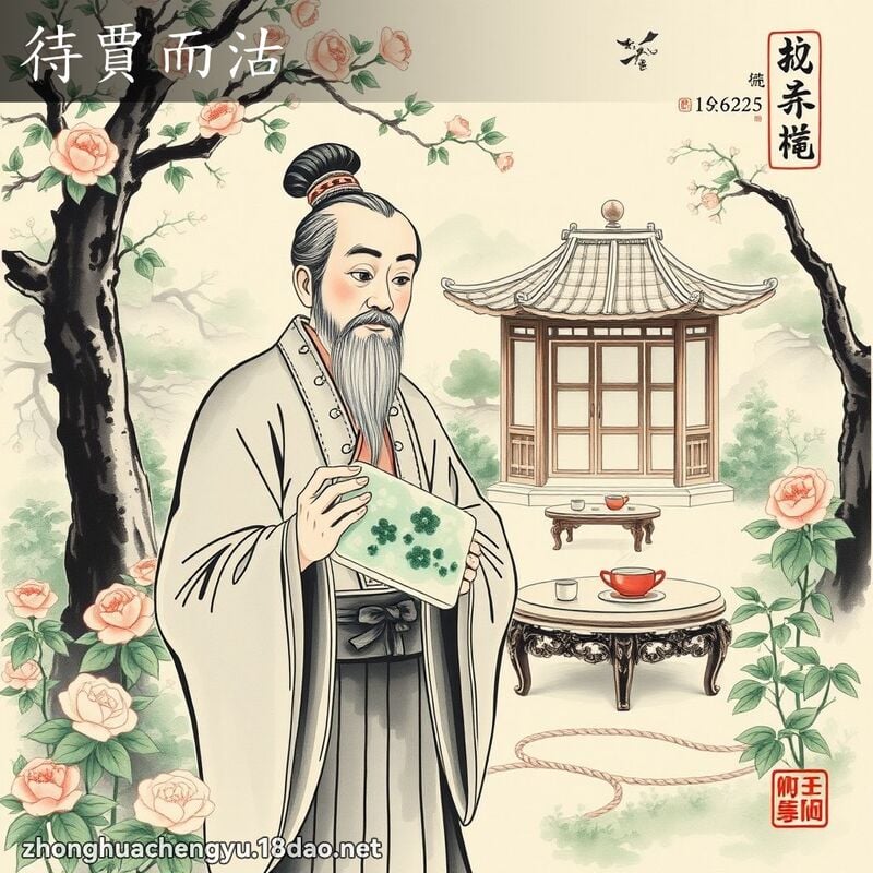 待賈而沽 配图