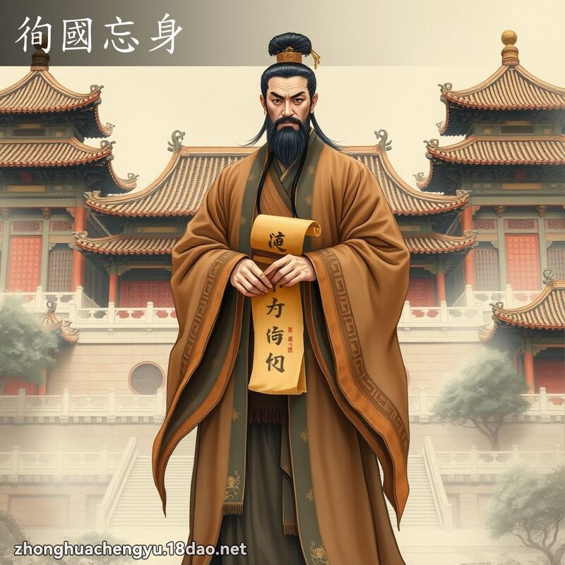 徇國忘身 配图