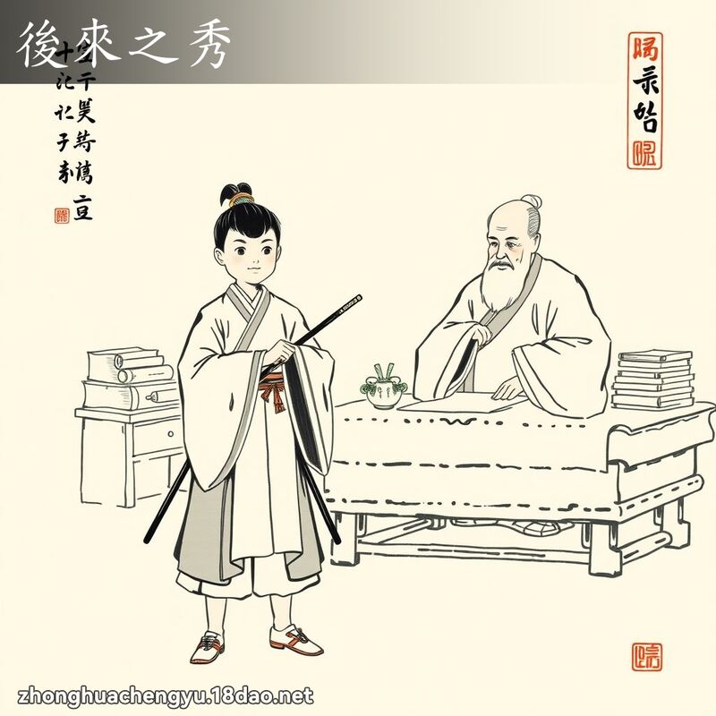 後來之秀 配图