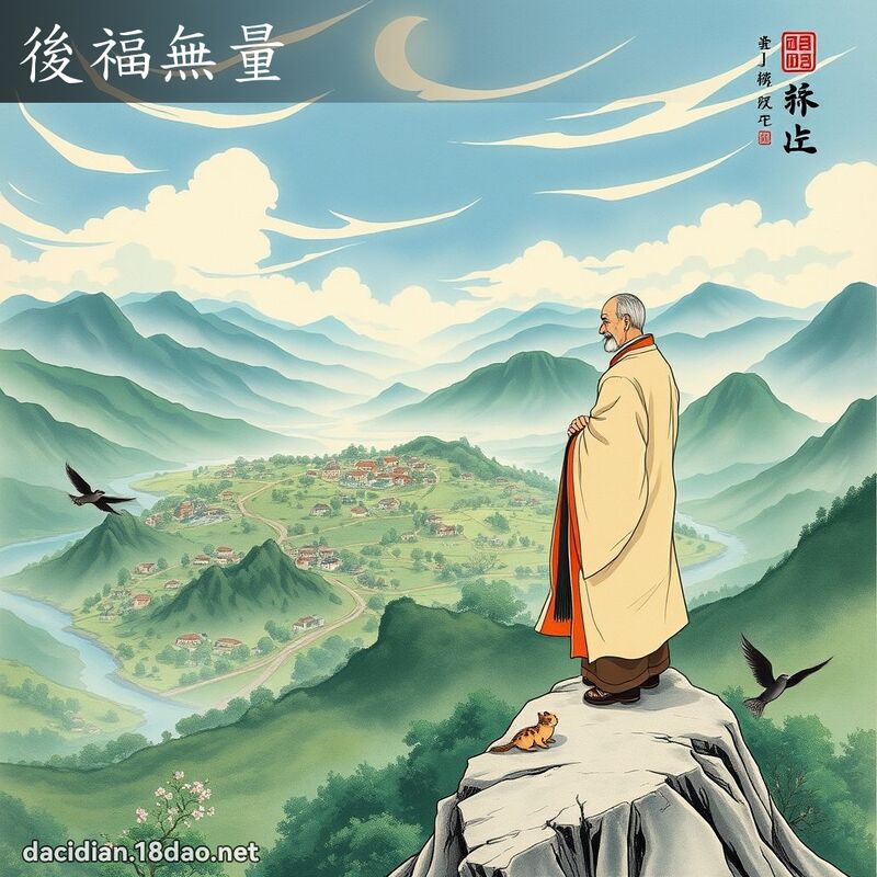 后福无量 - 中华成语配图