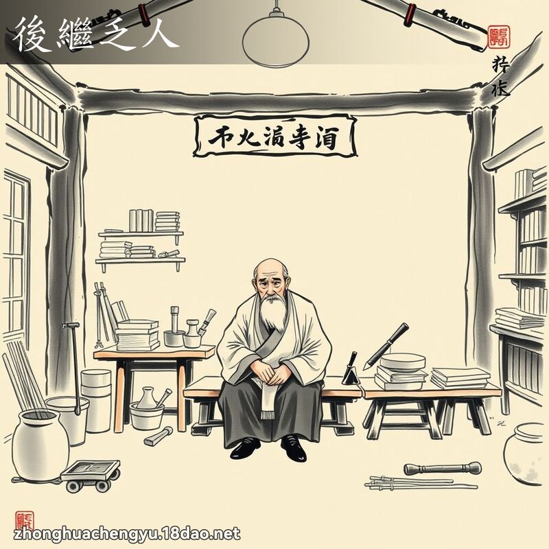 後繼乏人 配图