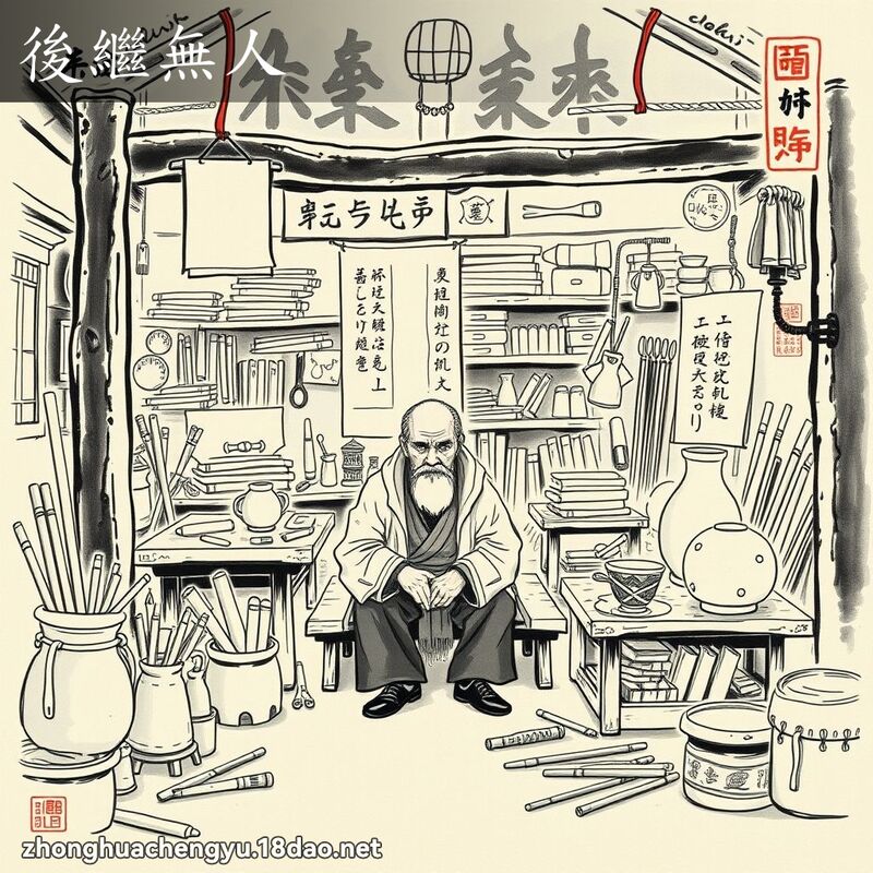 後繼無人 配图
