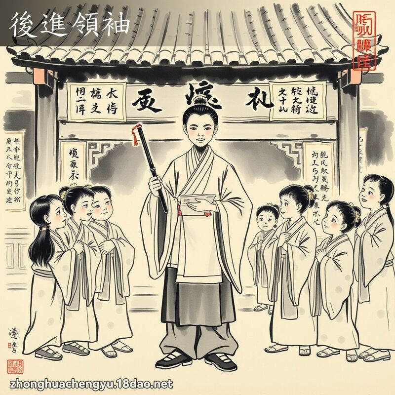 後進領袖 配图