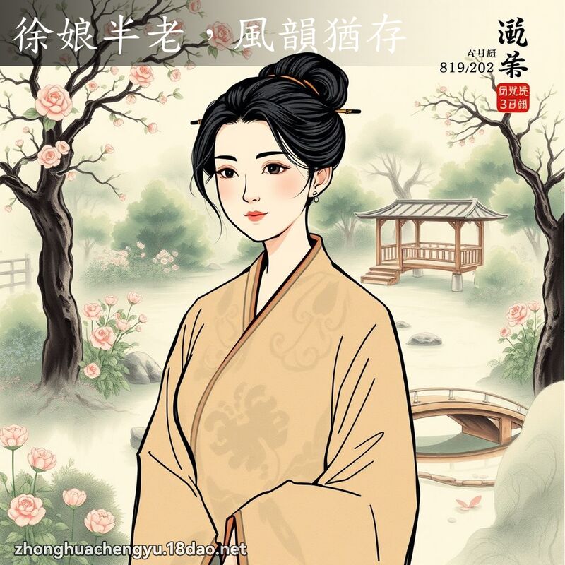 徐娘半老,風韻猶存 配图