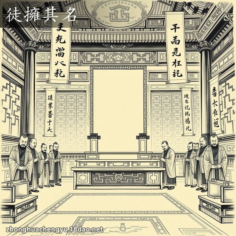 徒擁其名 配图