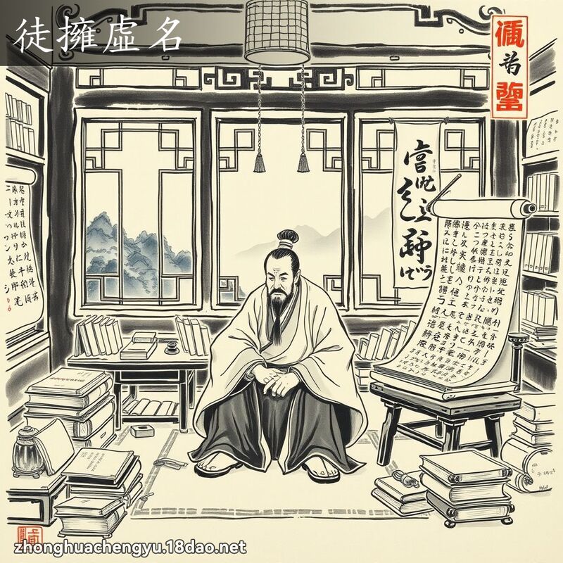 徒擁虛名 配图