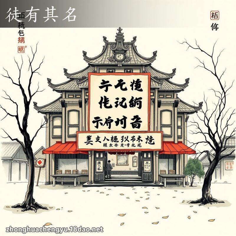 徒有其名 配图