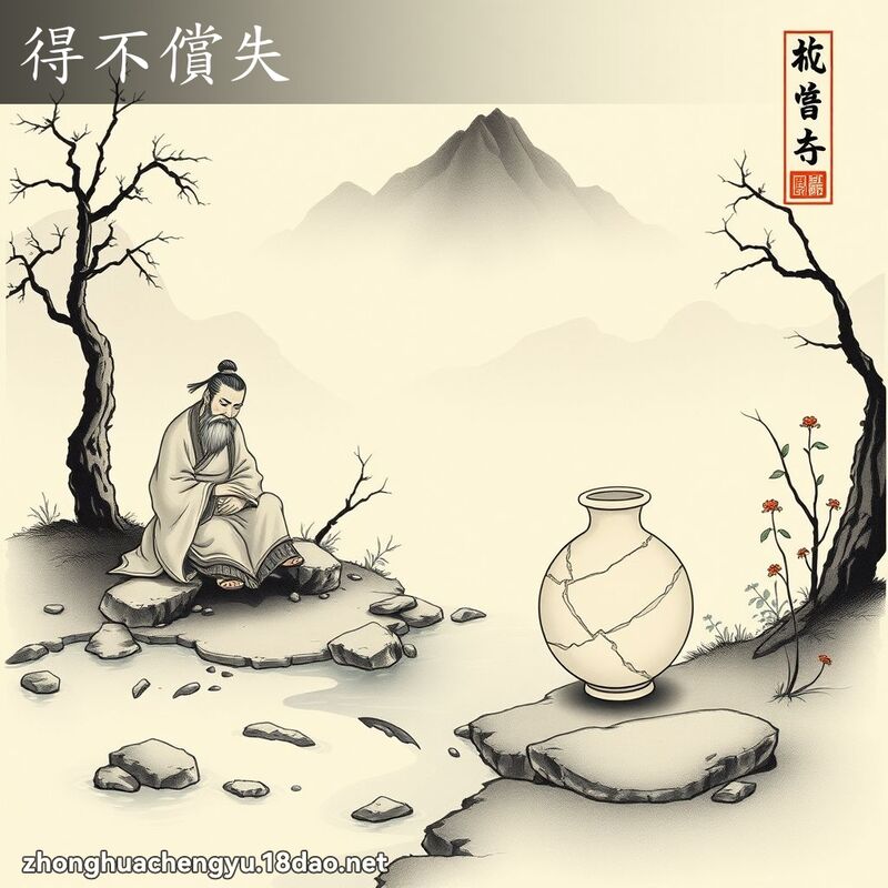 得不償失 配图