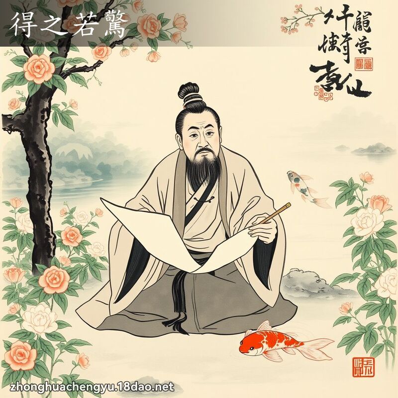 得之若驚 配图