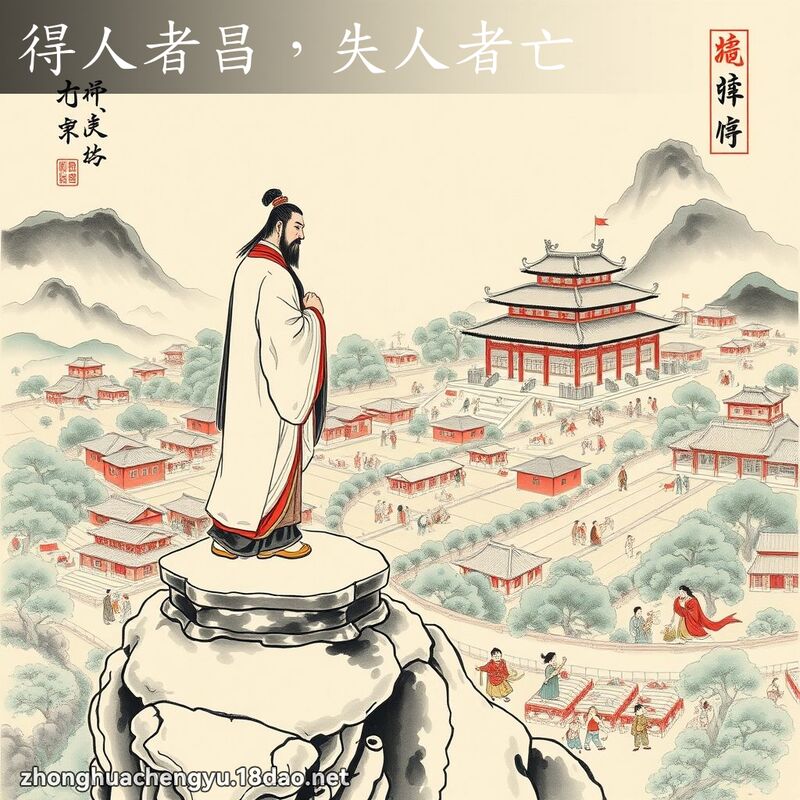 得人者昌,失人者亡 配图