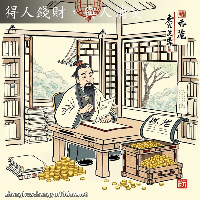 得人錢財,與人消災 配图