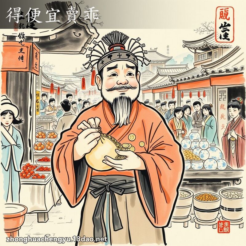 得便宜賣乖 配图