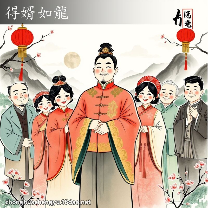 得婿如龍 配图