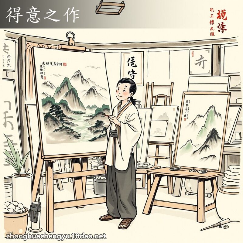 得意之作 - 中華成語配圖