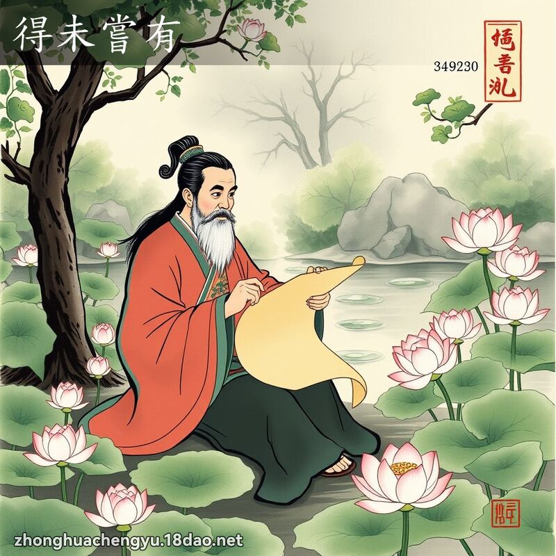 得未嘗有 配图