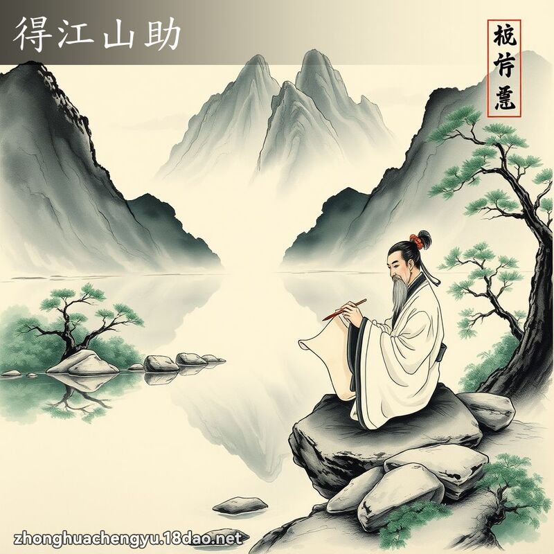 得江山助 配图