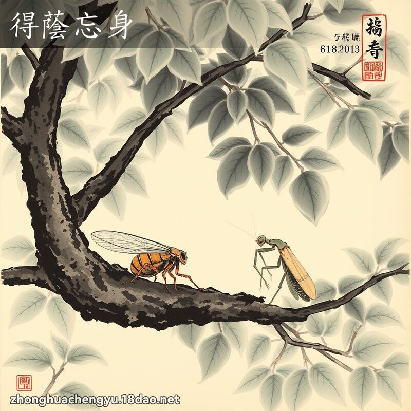 得蔭忘身 - 中華成語配圖