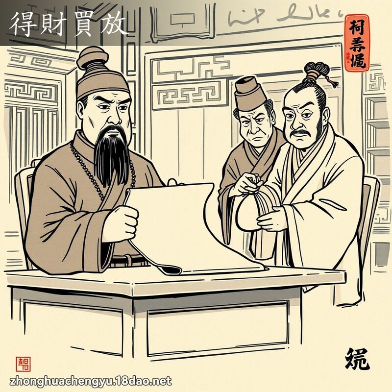 得財買放 配图