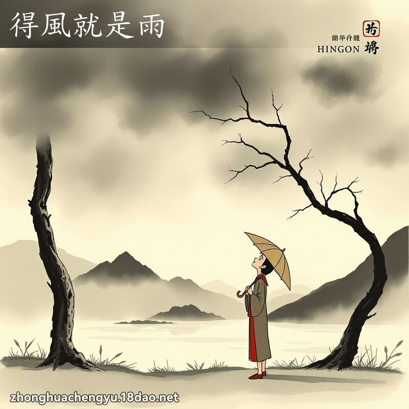 得風就是雨 配图