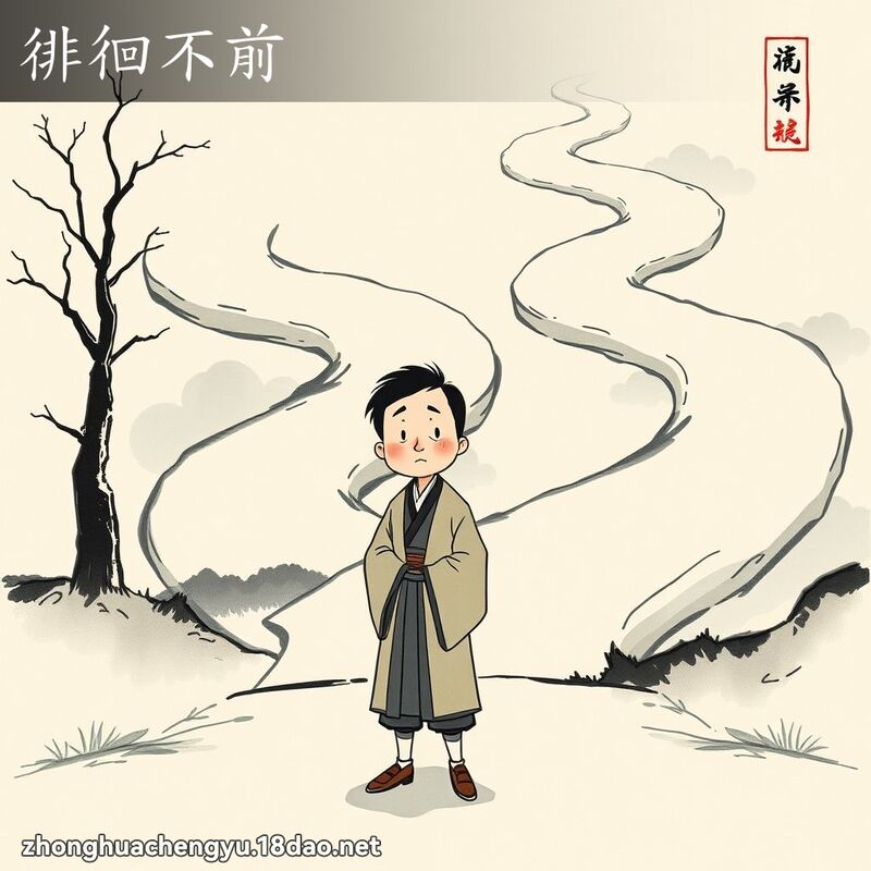 徘徊不前 配图