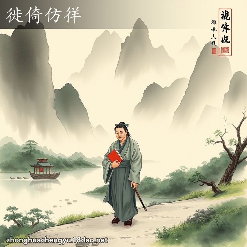 徙倚仿徉 配图