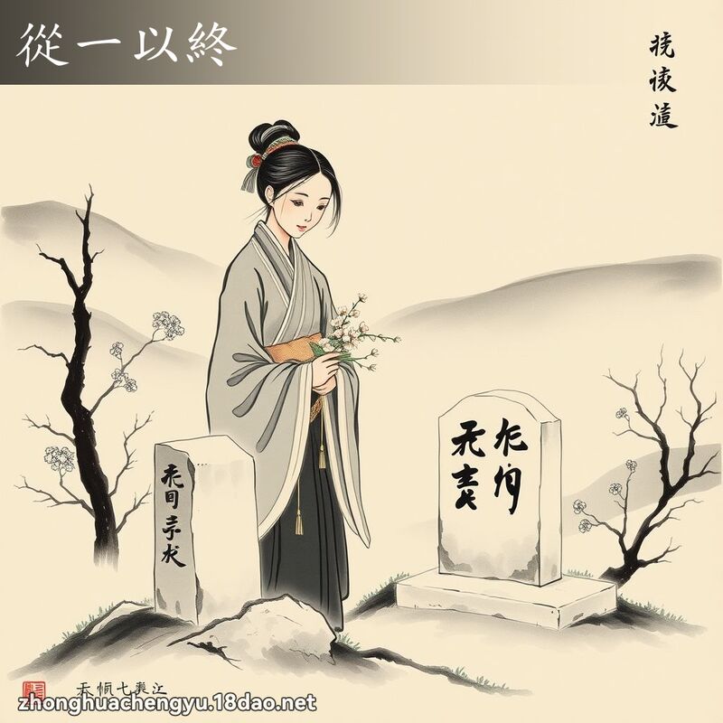 從一以終 配图