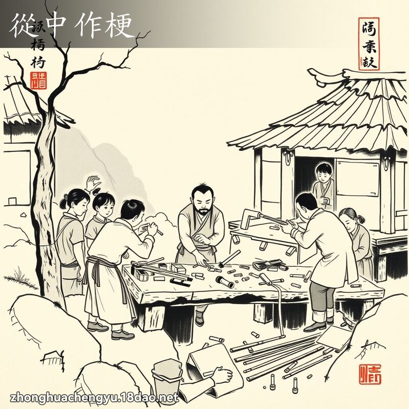 從中作梗 配图