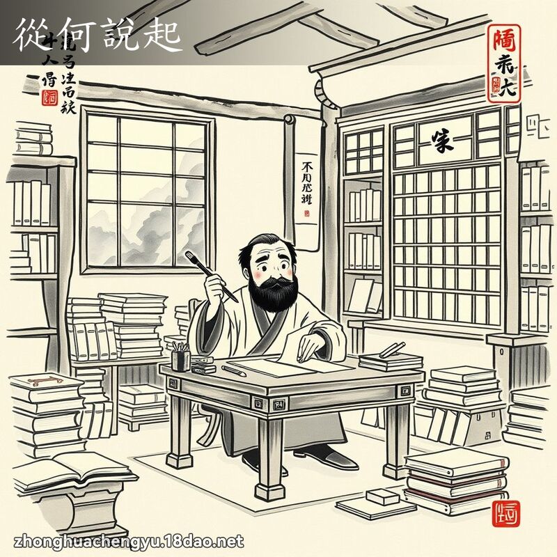 從何說起 配图
