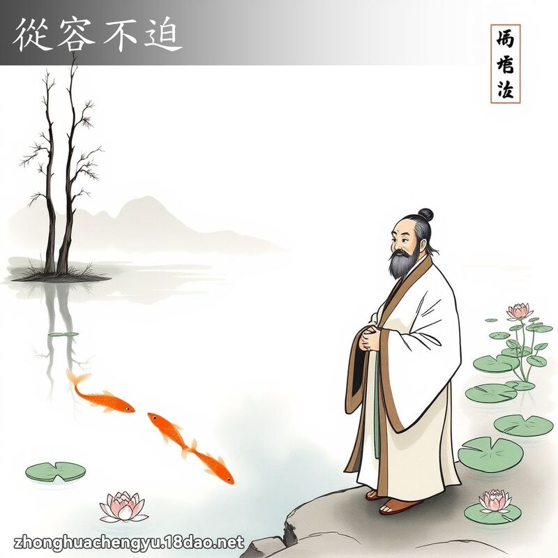從容不迫 配图