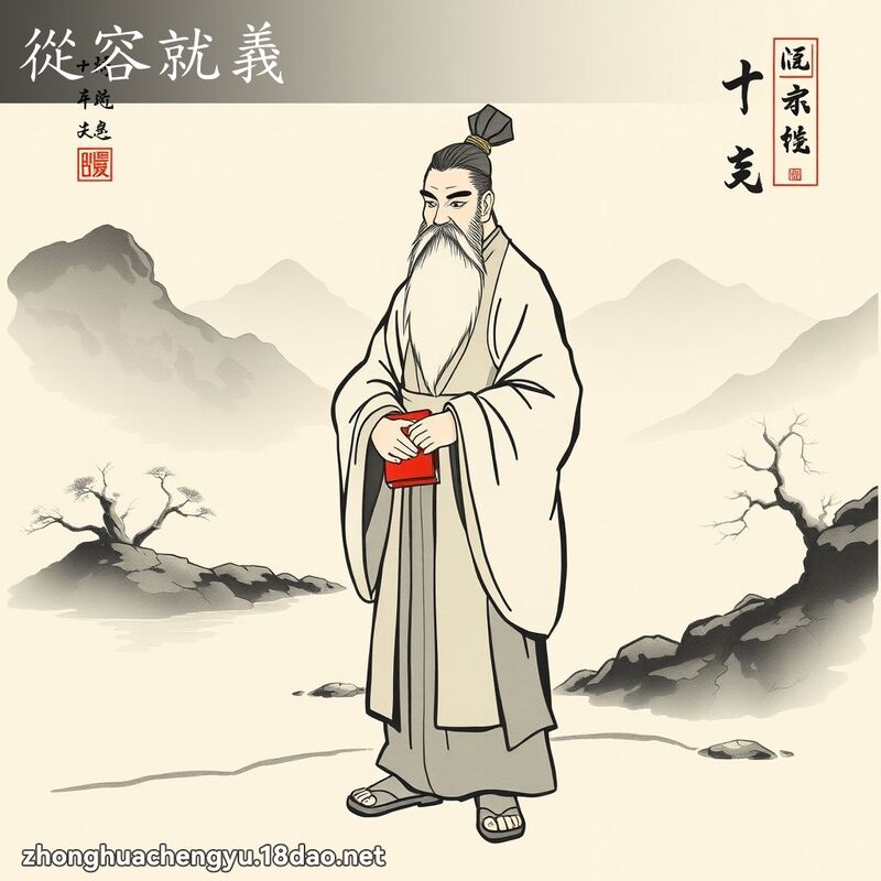 從容就義 配图