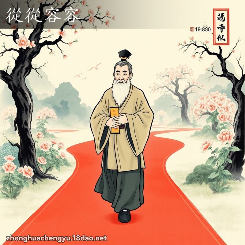 從從容容 配图