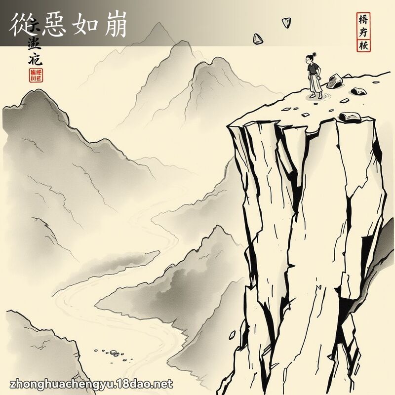 從惡如崩 配图