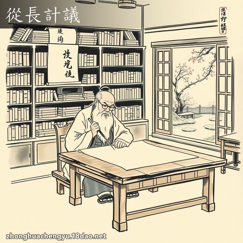 從長計議 配图