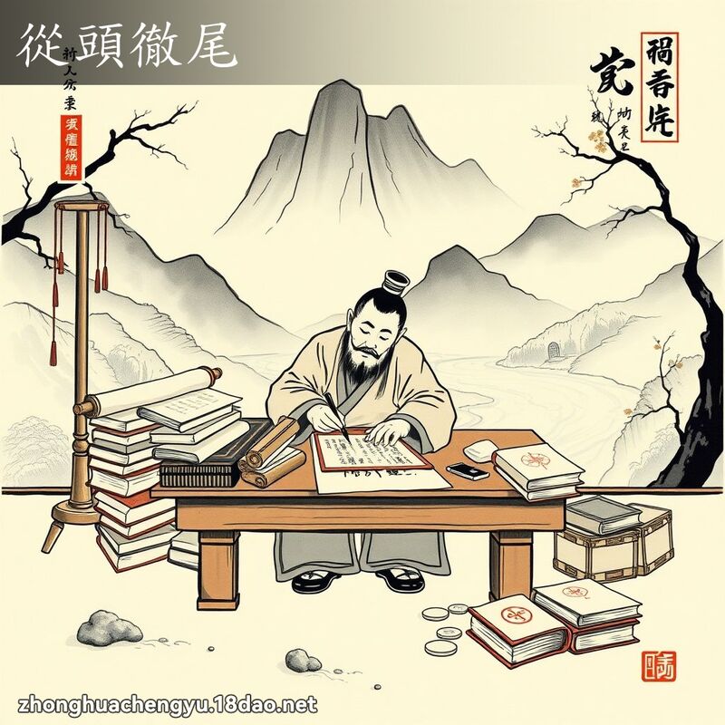 從頭徹尾 配图