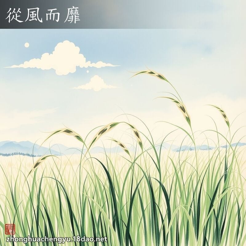 從風而靡 配图