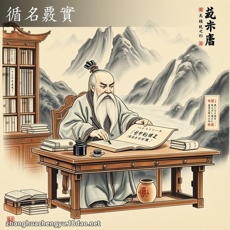 循名覈實 配图