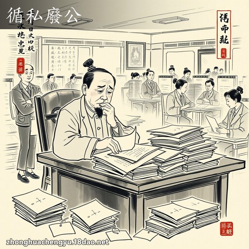 循私廢公 配图
