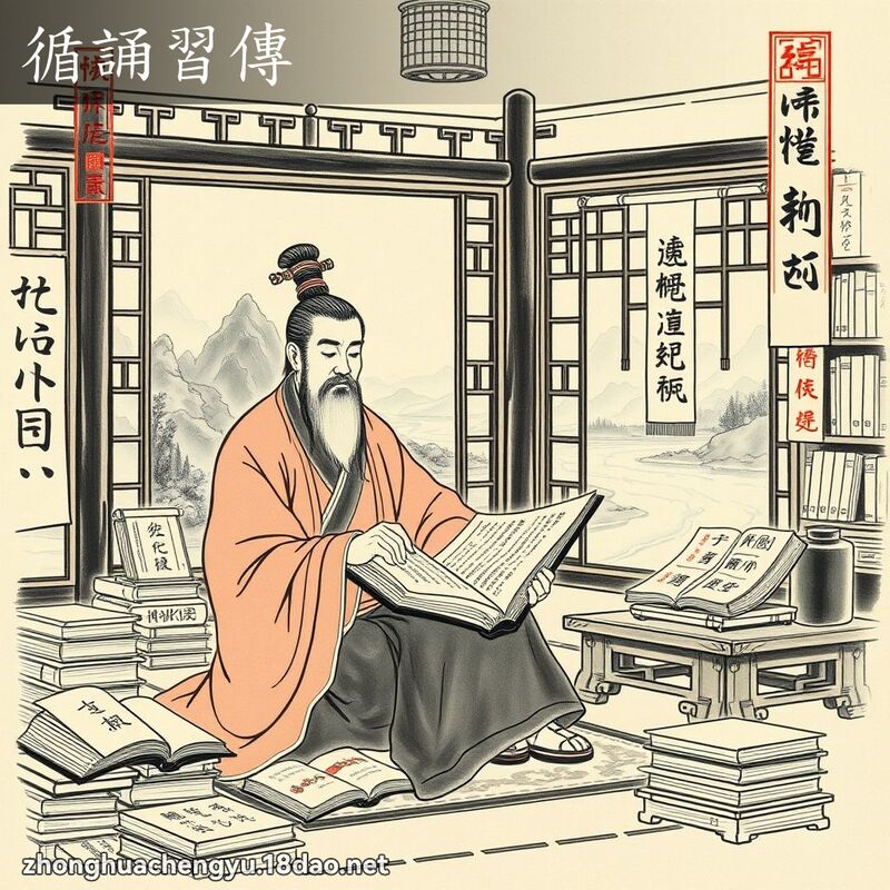 循誦習傳 配图
