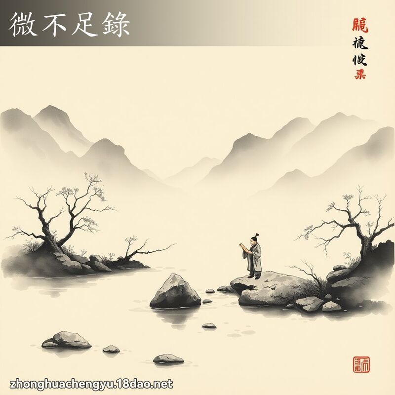 微不足錄 - 中華成語配圖