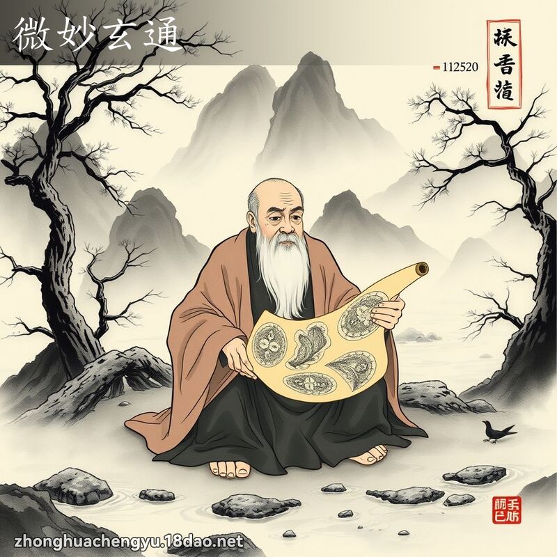 微妙玄通 - 中华成语配图