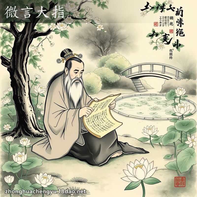 微言大指 配图